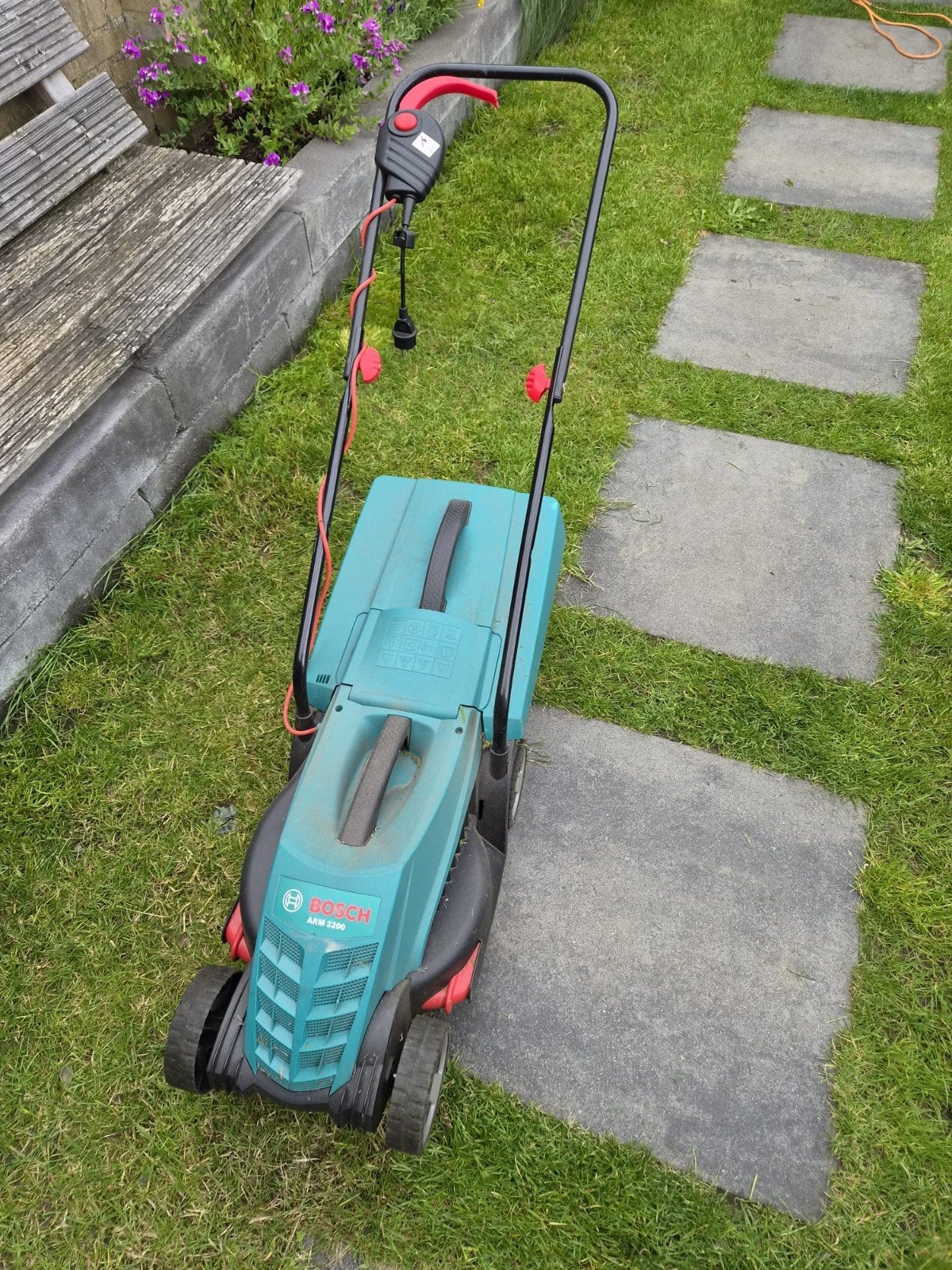 Bosch ARM3200 grasmaaier, Ophalen, Gebruikt