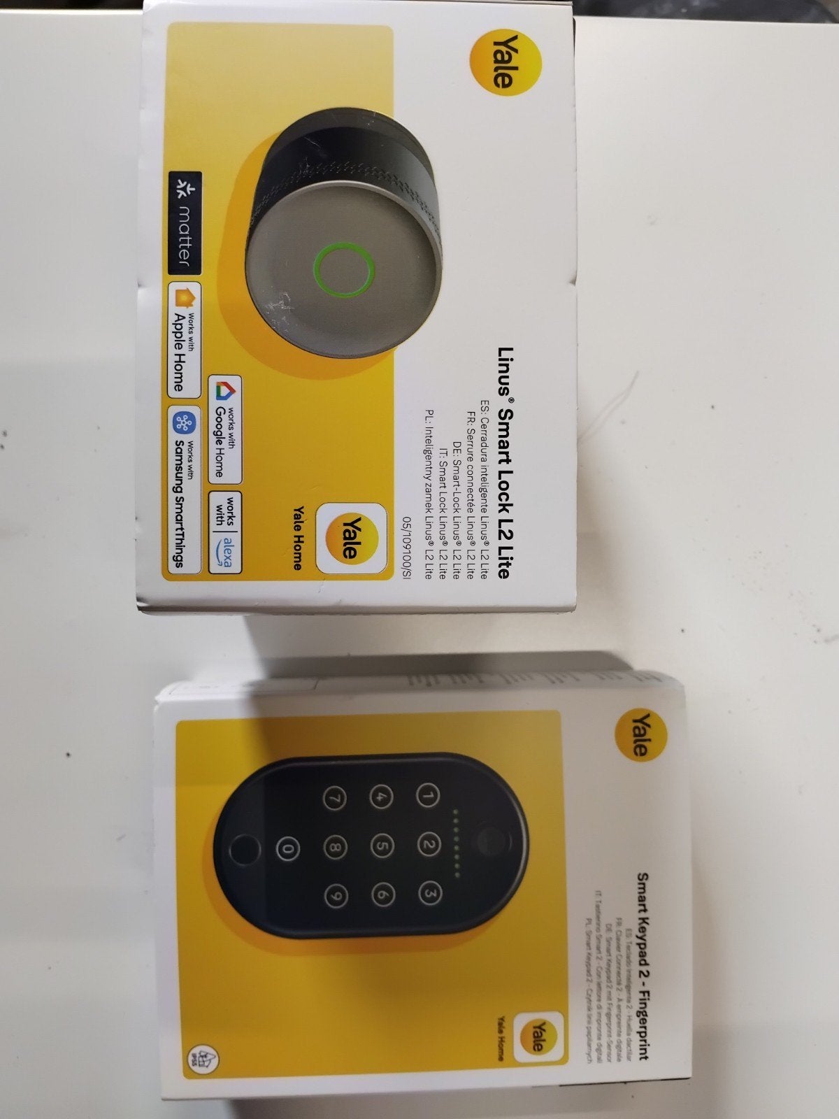 Yale Linus L2 Lite Smart Lock Starterset met Vingerafdruk, Ophalen of Verzenden