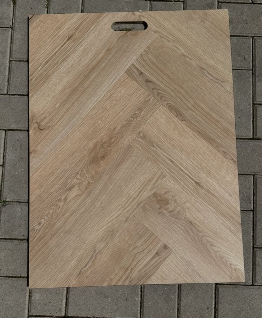 Visgraat Laminaat PVC Click, Ophalen, Nieuw, 75 m² of meer, Laminaat