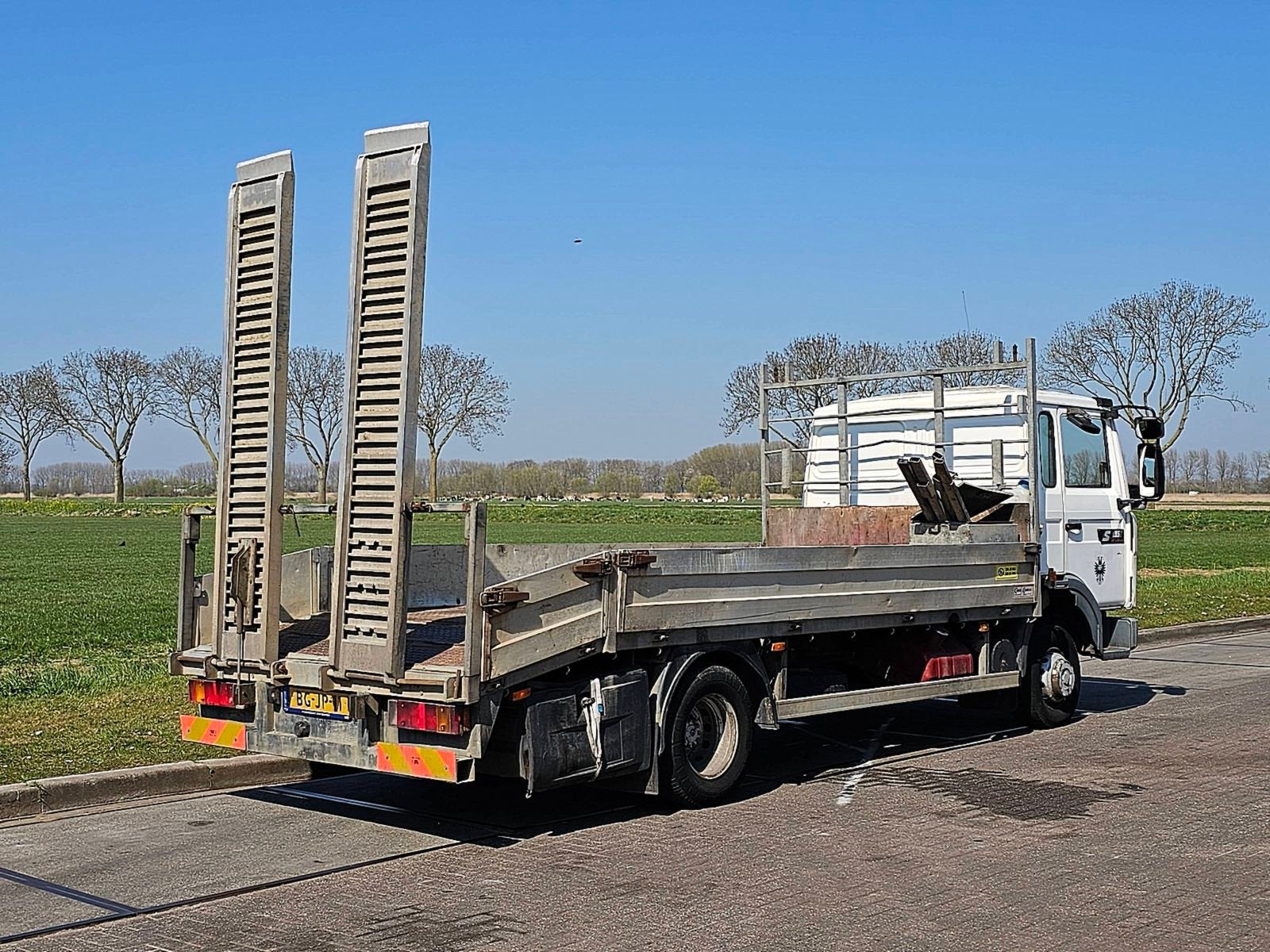RENAULT MIDLINER S135 machnine transporter, 136 pk, Renault, Wit, Bedrijf