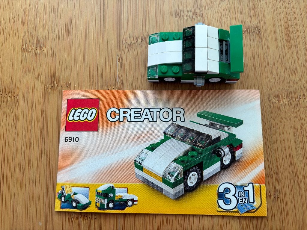 LEGO Creator Mini Sportwagen 6910, Lego, Inclusief instructies, Ophalen of Verzenden, Zo goed als nieuw