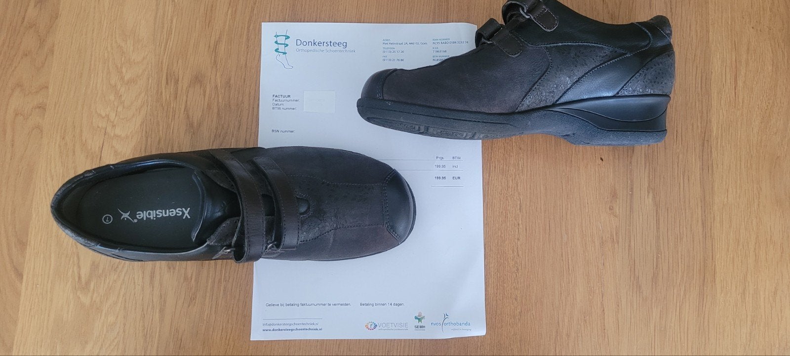 Othopedische Damesschoenen maat 7 wijdte K Bruin-bewerkt, Xsensible, Bruin, Instappers, Nieuw