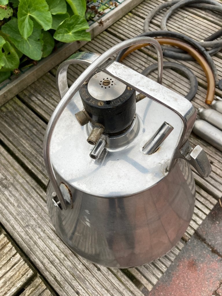 melkmachine RVS, Ophalen, Gebruikt