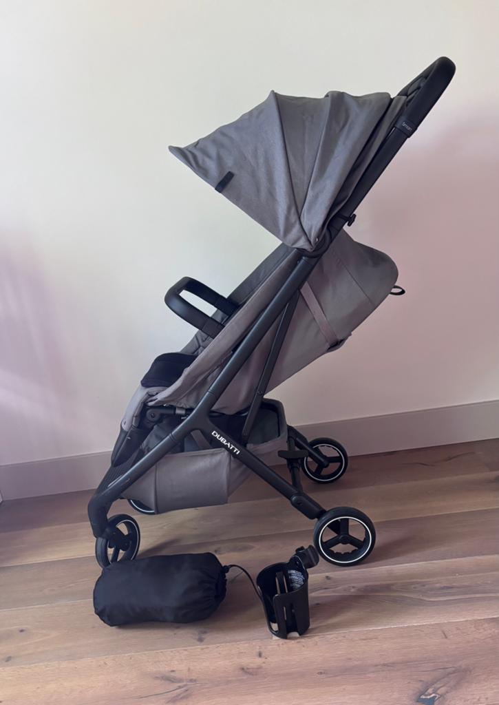Dubatti smart buggy, Kinderen en Baby's, Buggy's, Zo goed als nieuw, Overige merken, Regenhoes, Verstelbare rugleuning, Ophalen