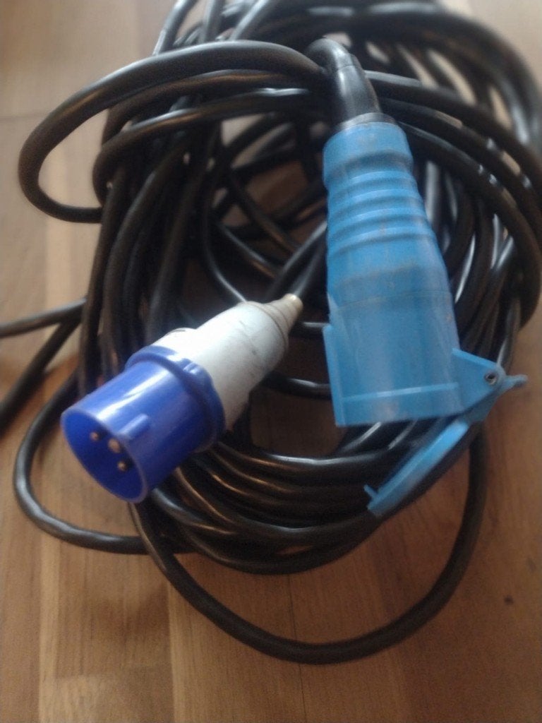 Kamper/Caravan verlengsnoer 25 meter, Caravans en Kamperen, Ophalen, Zo goed als nieuw