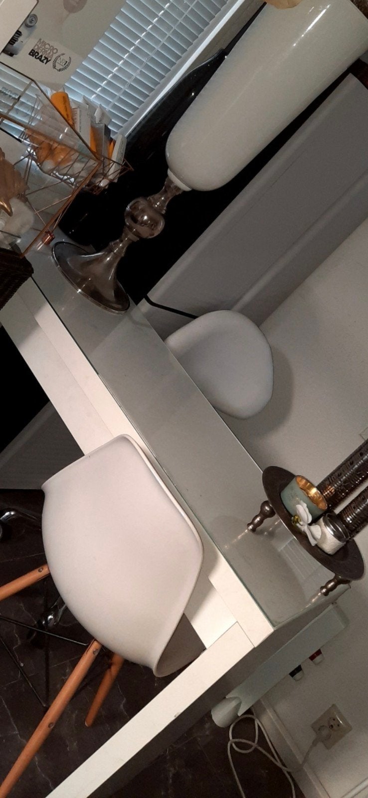 mooie sitetable met lade en glazen planj, Huis en Inrichting, Tafels | Sidetables, Ophalen of Verzenden, 25 tot 50 cm, Rechthoekig