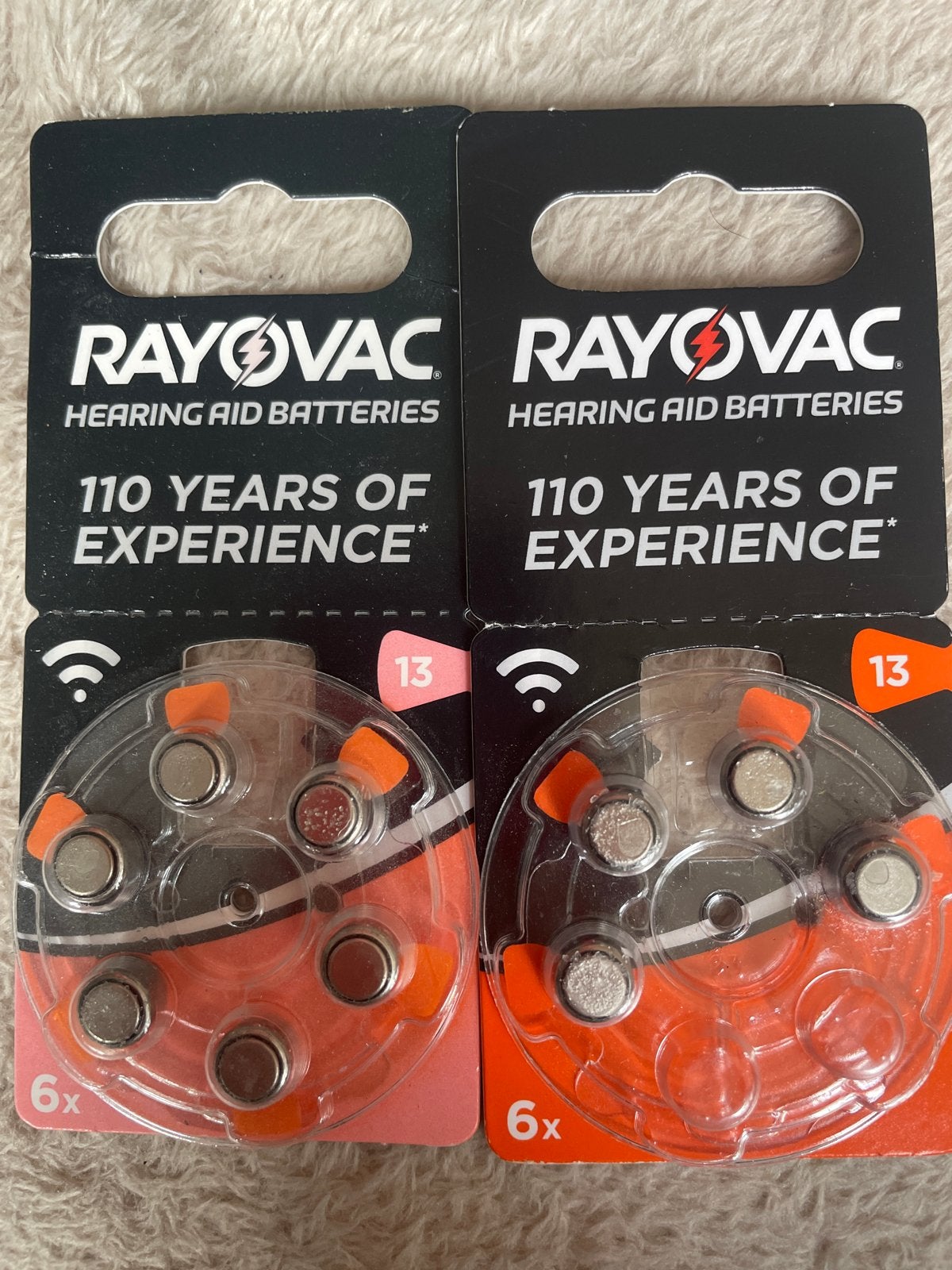 Rayovac Hoortoestelbatterijen Type 13 (2x6 stuks), Ophalen of Verzenden, Nieuw
