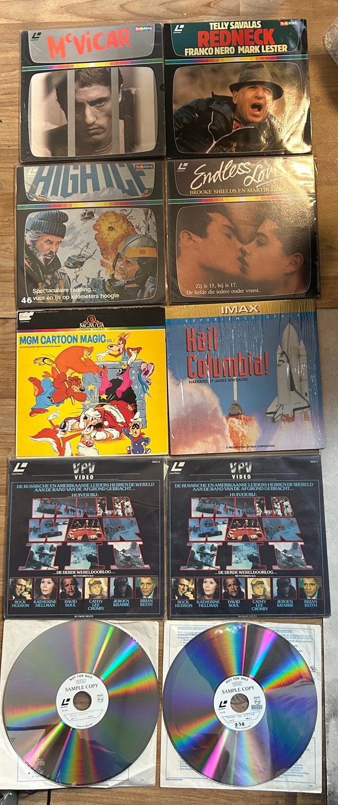 Heel veel Laserdiscs / LaserVision discs #2, Ophalen of Verzenden