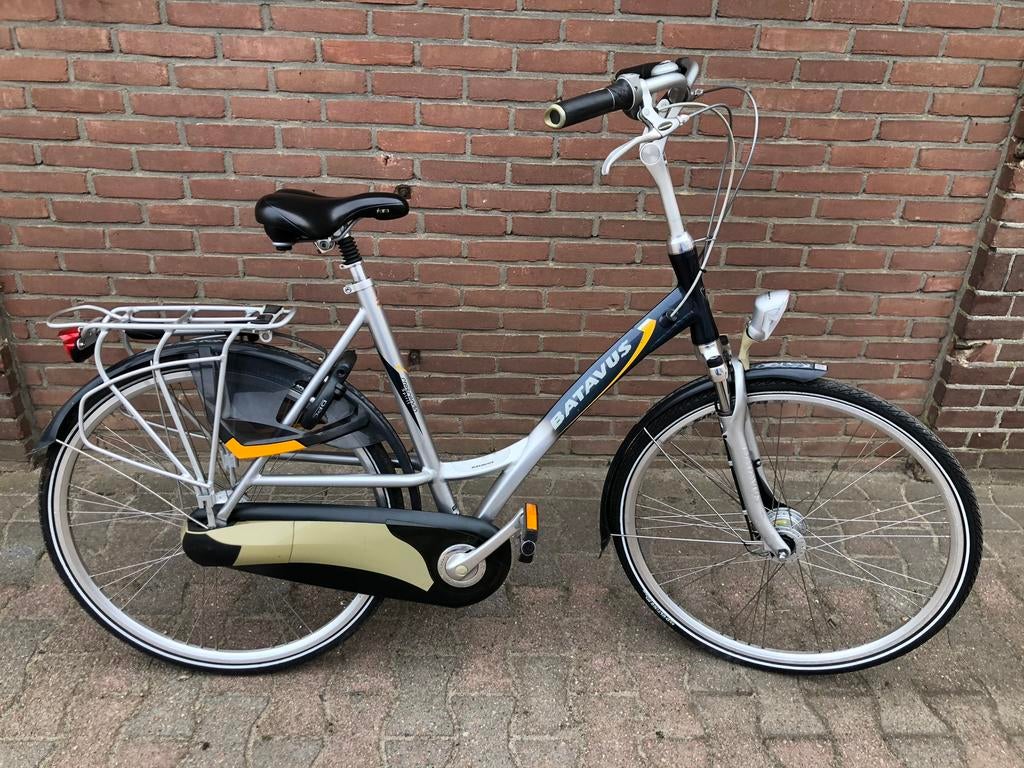 Te koop mooie Batavus Crescendo Spirit damesfiets 57cm 7v, Minder dan 10 versnellingen, Gebruikt, Batavus, 56 cm of meer