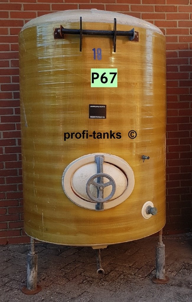 P67 opslagtank 2100 L GFK tank polyestertank water-reservoir, 150 liter of meer, Ophalen, Gebruikt, Kunststof