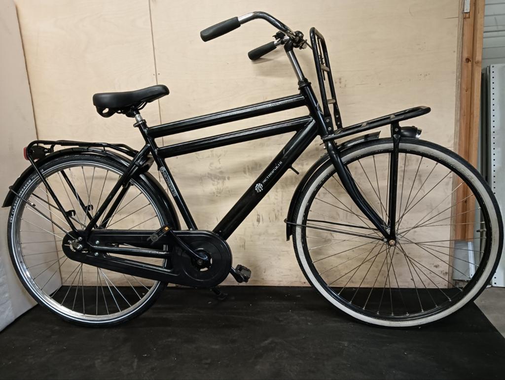 Metropolis Transporter Transportfiets - Extra Sterk Frame, Fietsen en Brommers, Fietsen | Heren | Herenfietsen, Terugtraprem, Gebruikt