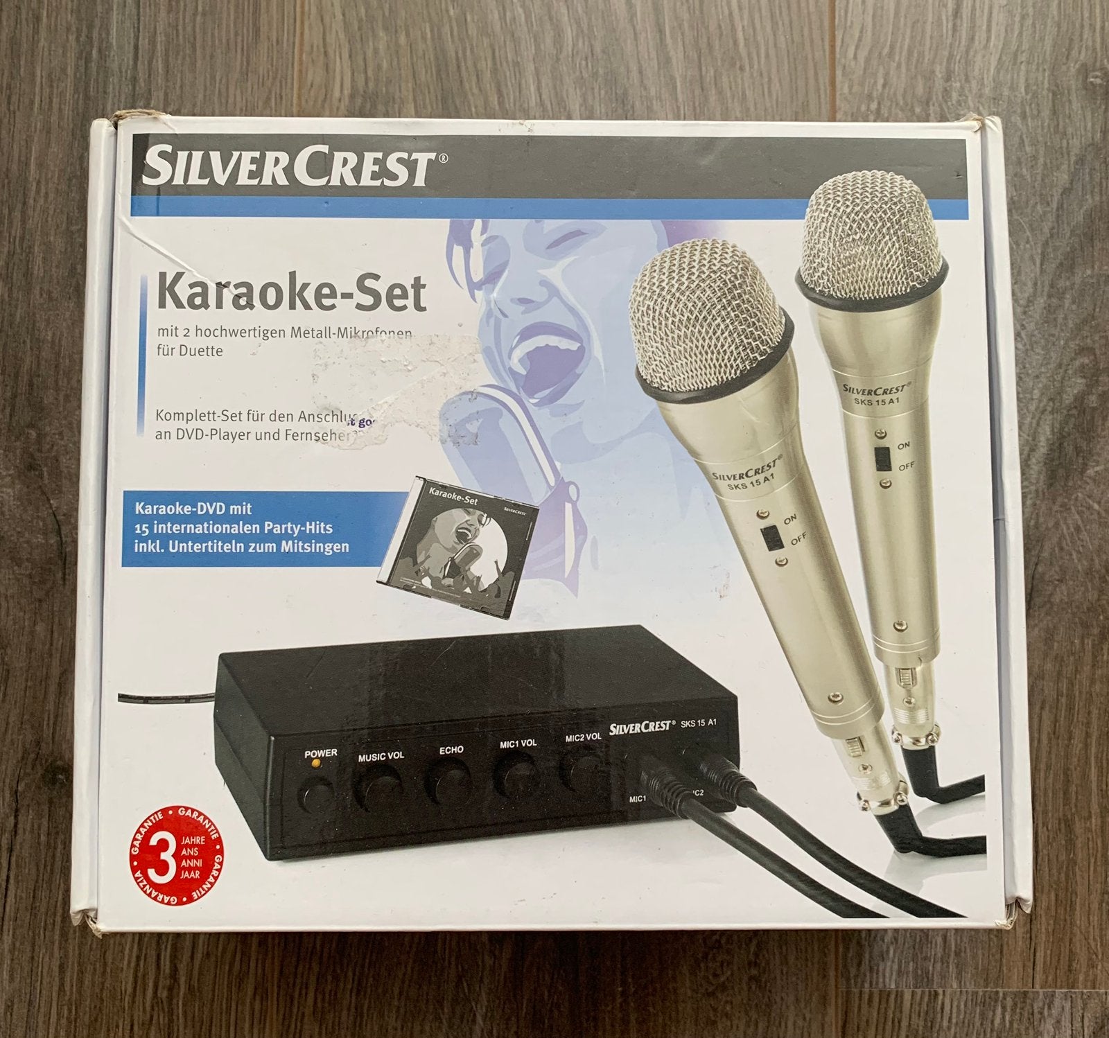 Te Huur: SilverCrest Karaoke Set, Ophalen