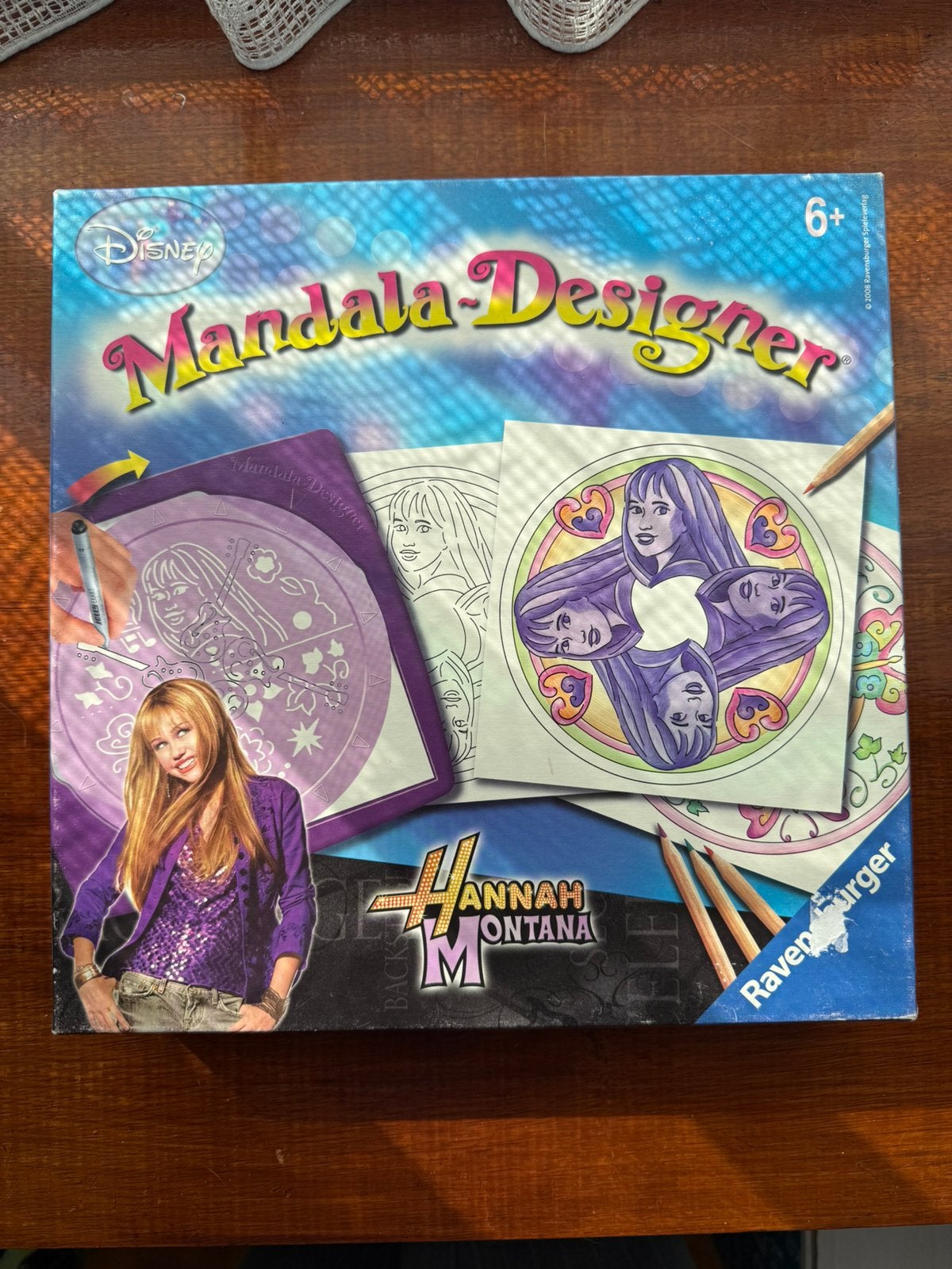 Ravensburger - Disney Hannah Montana - Mandala-Designer 2008, Een of twee spelers, Ophalen of Verzenden, Zo goed als nieuw