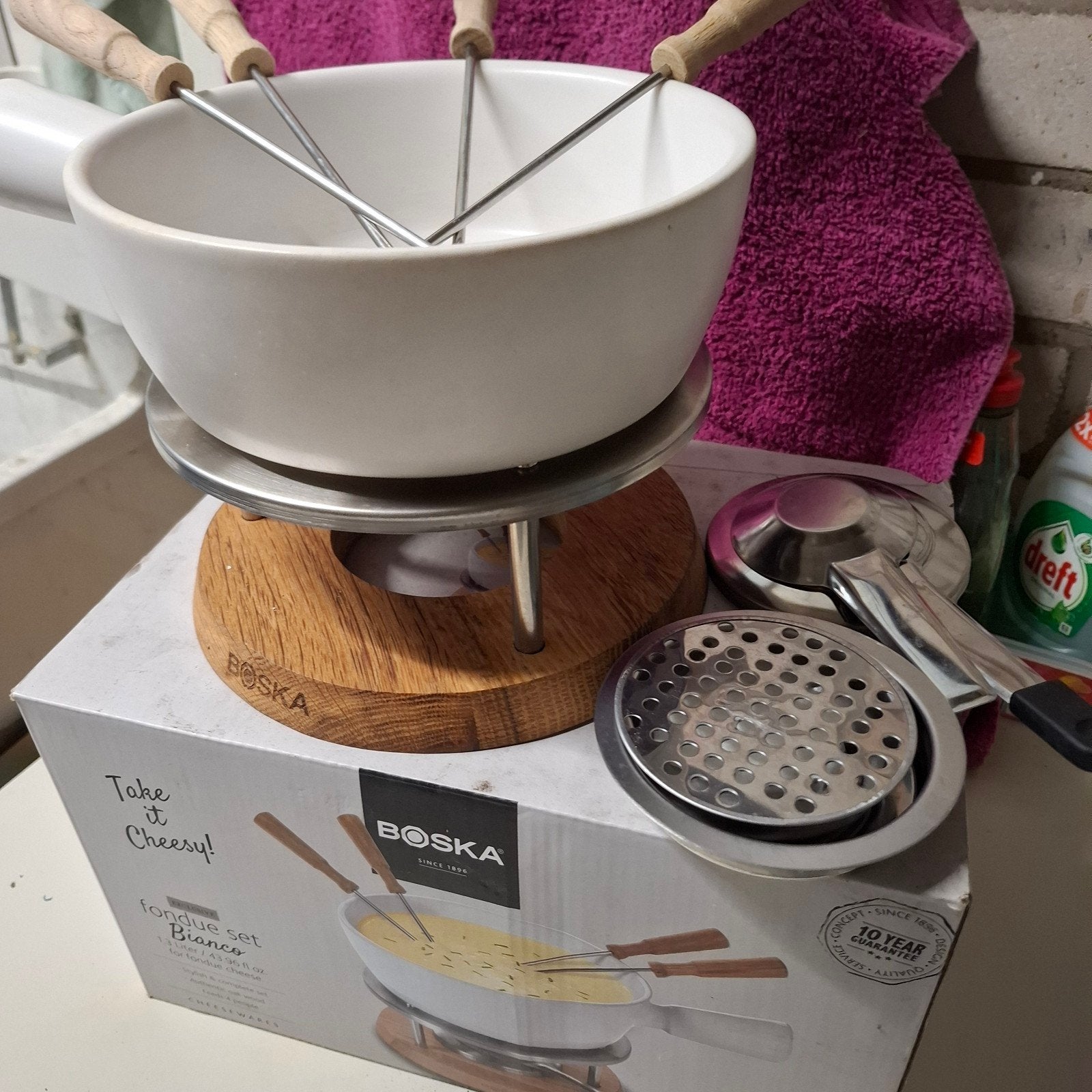 Boska fondue set, Ophalen of Verzenden, Nieuw, Rvs, Overige merken