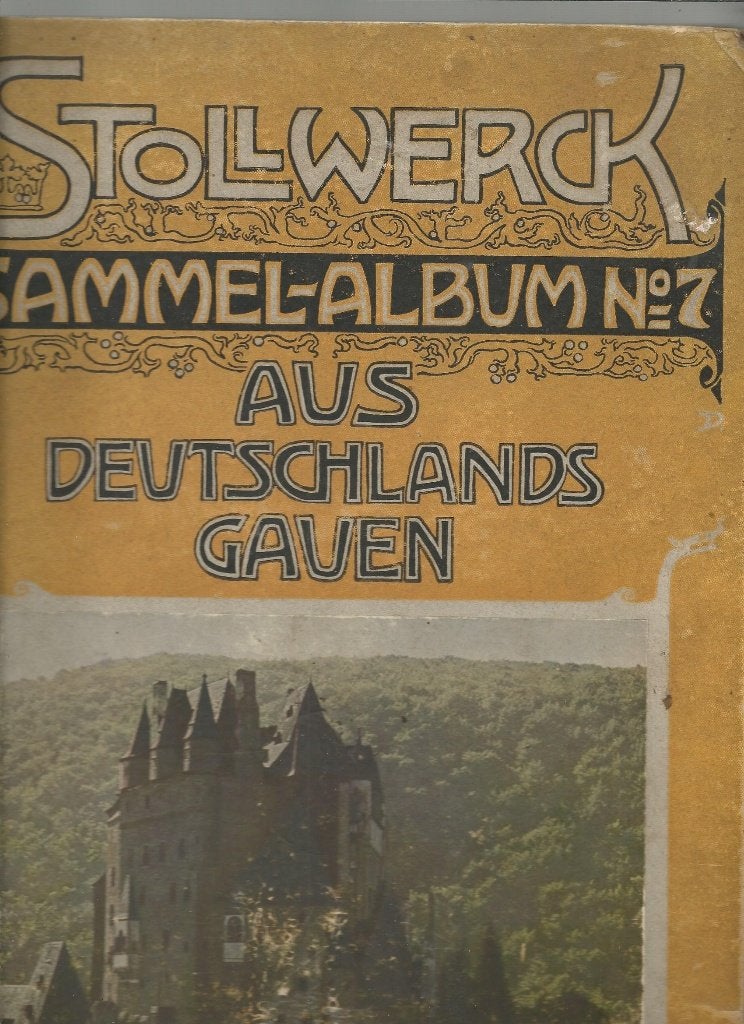 Plaatjesalbum  AUS Deutschlands Gauen van Stollwerck, Boeken, Ophalen of Verzenden, Gelezen, Stollwerck, Plaatjesalbum