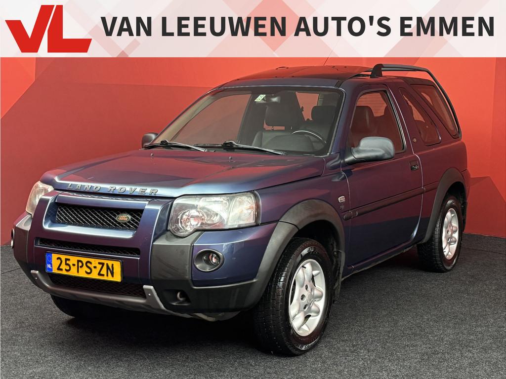 Land Rover Freelander Hardback 2.5 V6 SE, Auto's, Land Rover, Automaat, Zwart, 2497 cc, 2000 kg