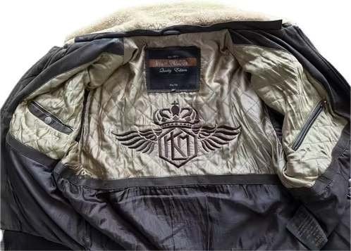 Nicholson KLM 90 jaar jubileum leren jas – Limited Edition, Ophalen of Verzenden, Zo goed als nieuw, Maat 56/58 (XL), Bruin