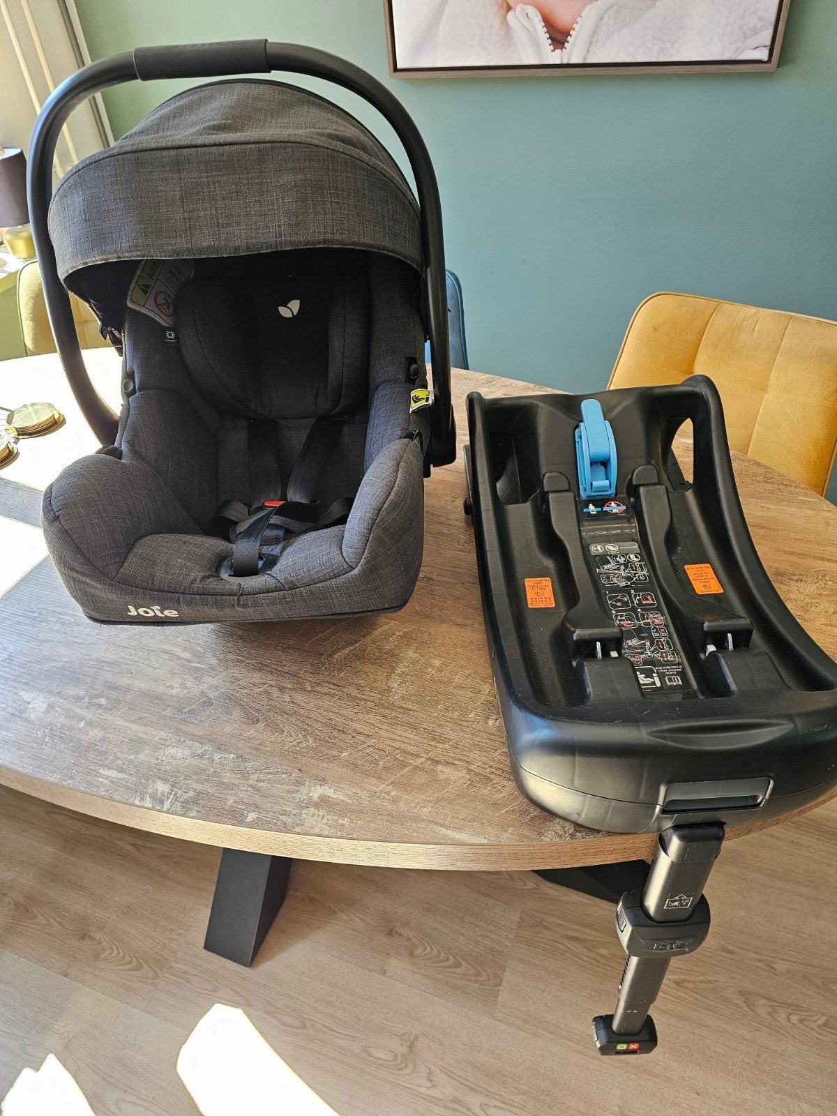 Joie autostoel / maxi cosi isofix base, Zo goed als nieuw, Isofix, 0 t/m 13 kg, Ophalen
