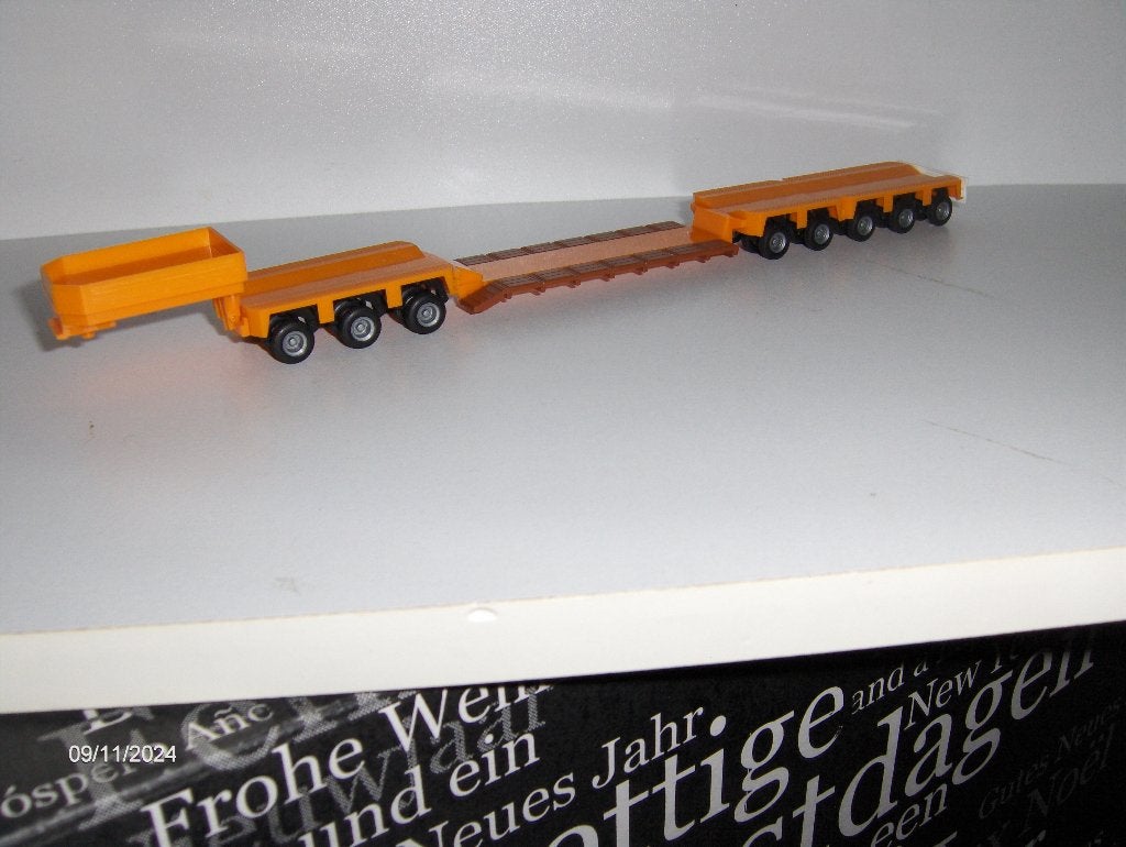Herpa-trailer, Ophalen of Verzenden, Nieuw, Bus of Vrachtwagen, Herpa