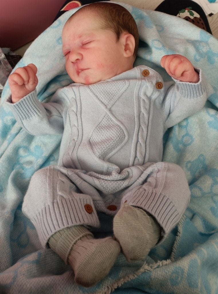 "reborn" Realborn Royan Kelly Dudley, Verzamelen, Ophalen of Verzenden, Zo goed als nieuw, Pop, Levensecht of Reborn