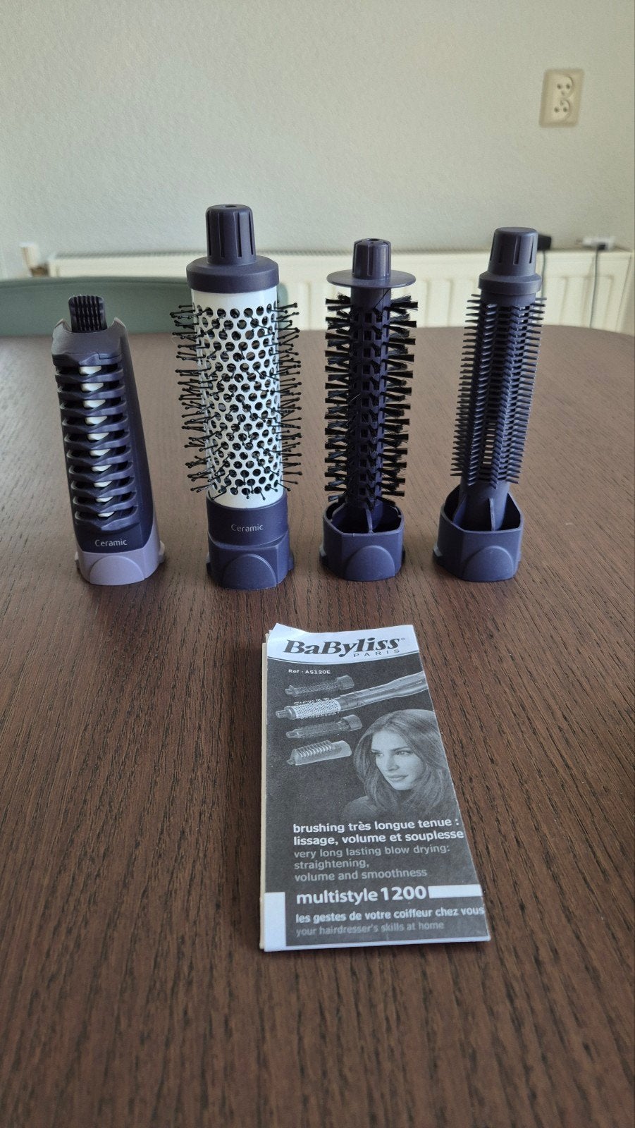 Babyliss 4 opzetstukken voor multistyle 1200 NIEUW, Ophalen of Verzenden, Nieuw, Föhn of Haardroger