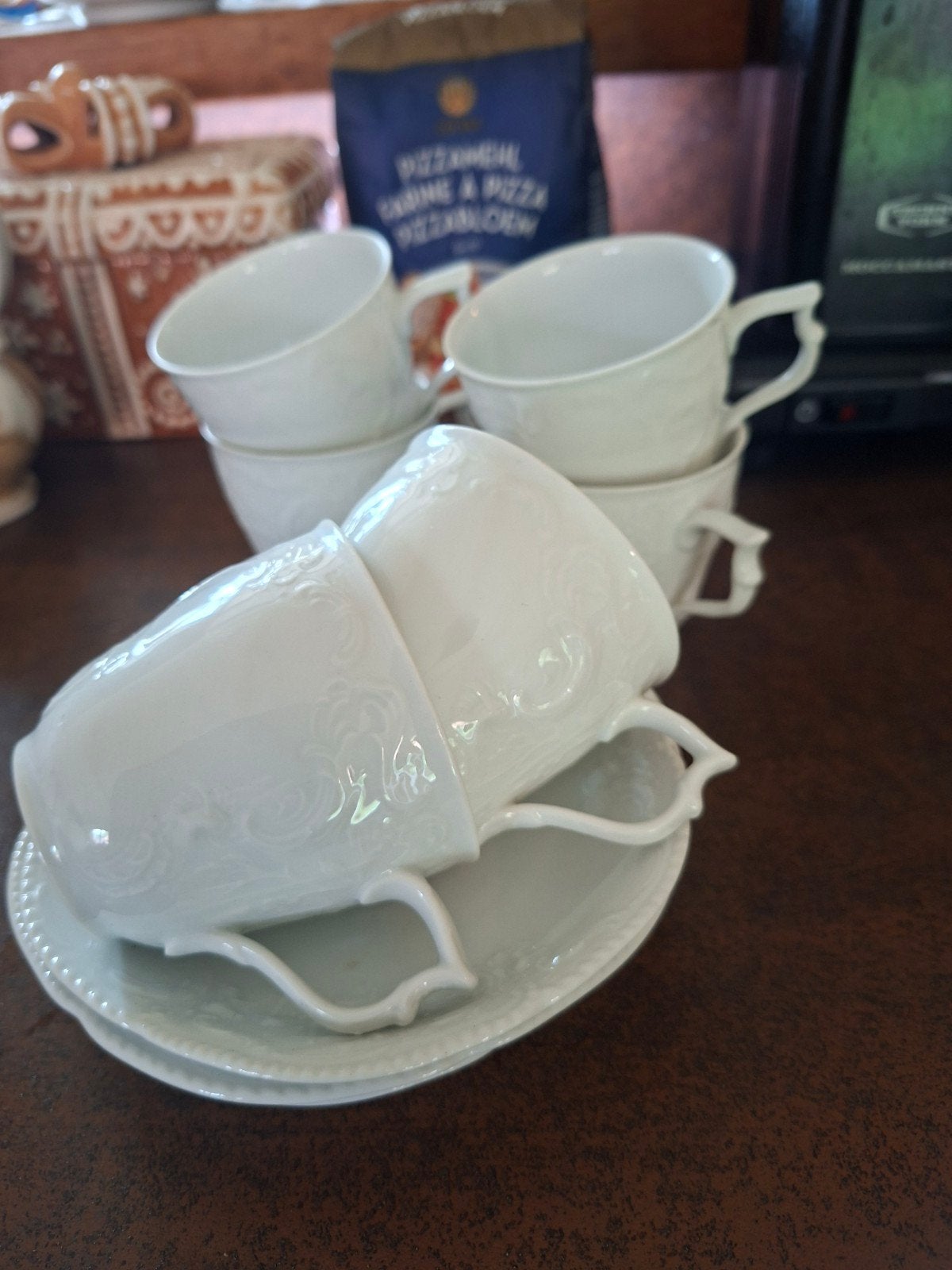 Rosenthal Sanssouci wit 6 kopjes, Ophalen of Verzenden