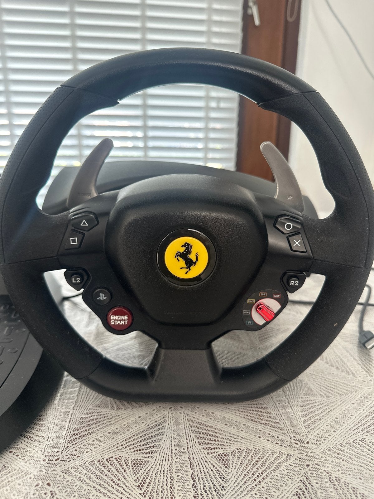 Thrustmaster T80 Ferrari 488 GTB Edition racestuur, Racestuur, Zo goed als nieuw, Thrustmaster, PlayStation