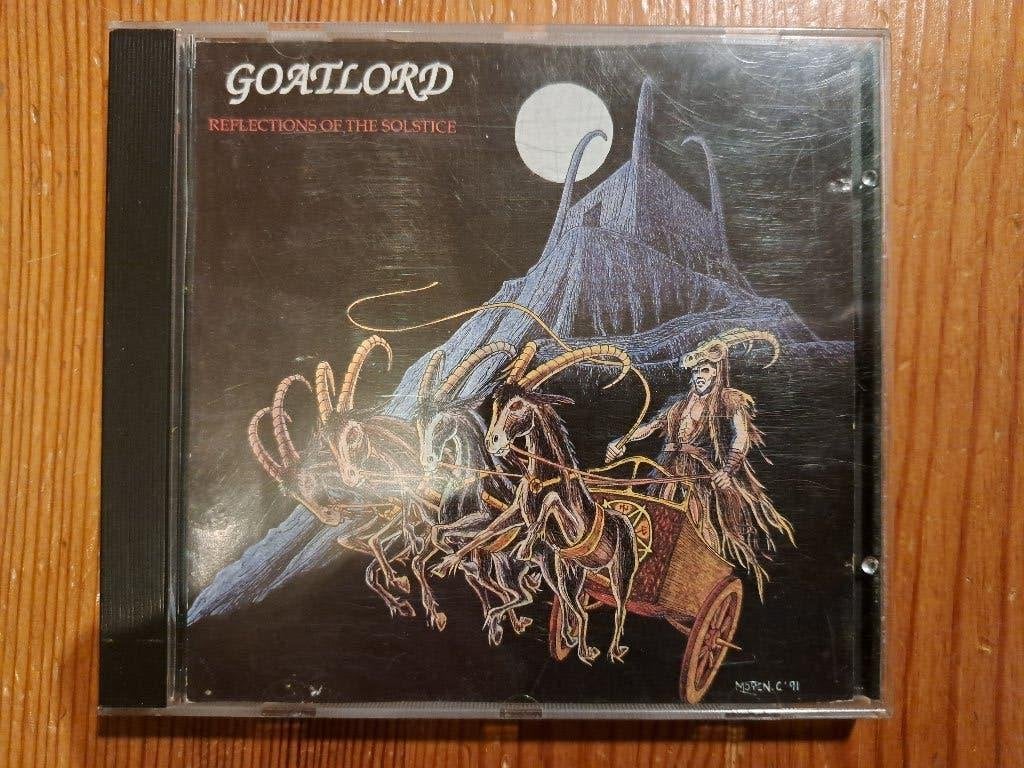 Goatlord, cd: Reflections of the Solstice. (Death Metal), Ophalen of Verzenden, Gebruikt