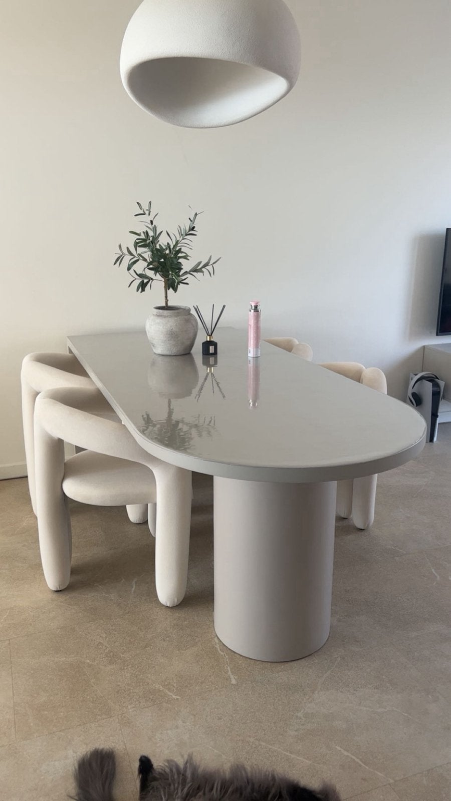 Woood eettafel Livia, Huis en Inrichting, Tafels | Eettafels, Ophalen, 200 cm of meer, 50 tot 100 cm, Zo goed als nieuw