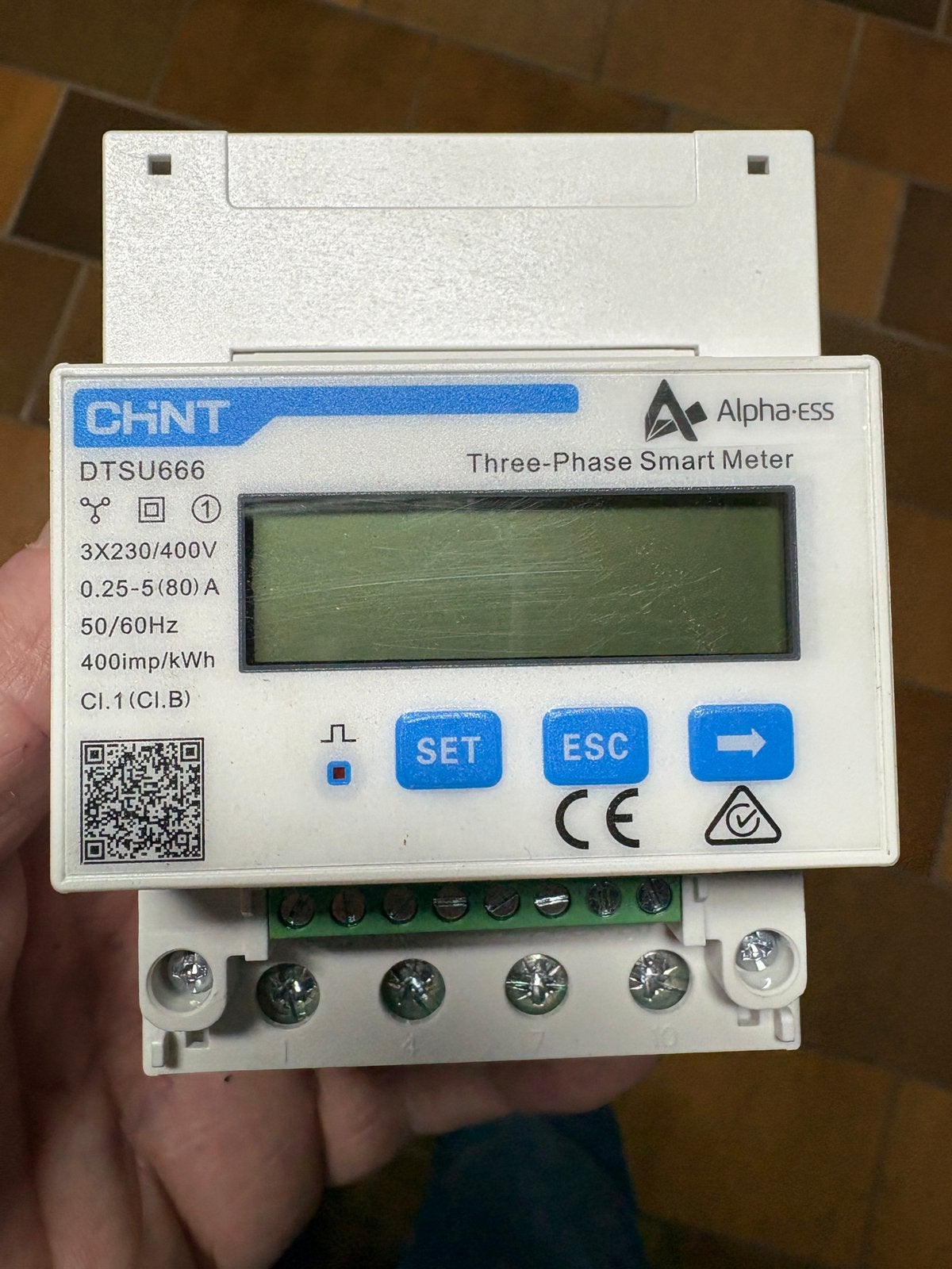 Chint DTSU 666.  3 fase kWh meter 80A met modbus, Doe-het-zelf en Verbouw, Elektra en Kabels, Ophalen of Verzenden, Zo goed als nieuw