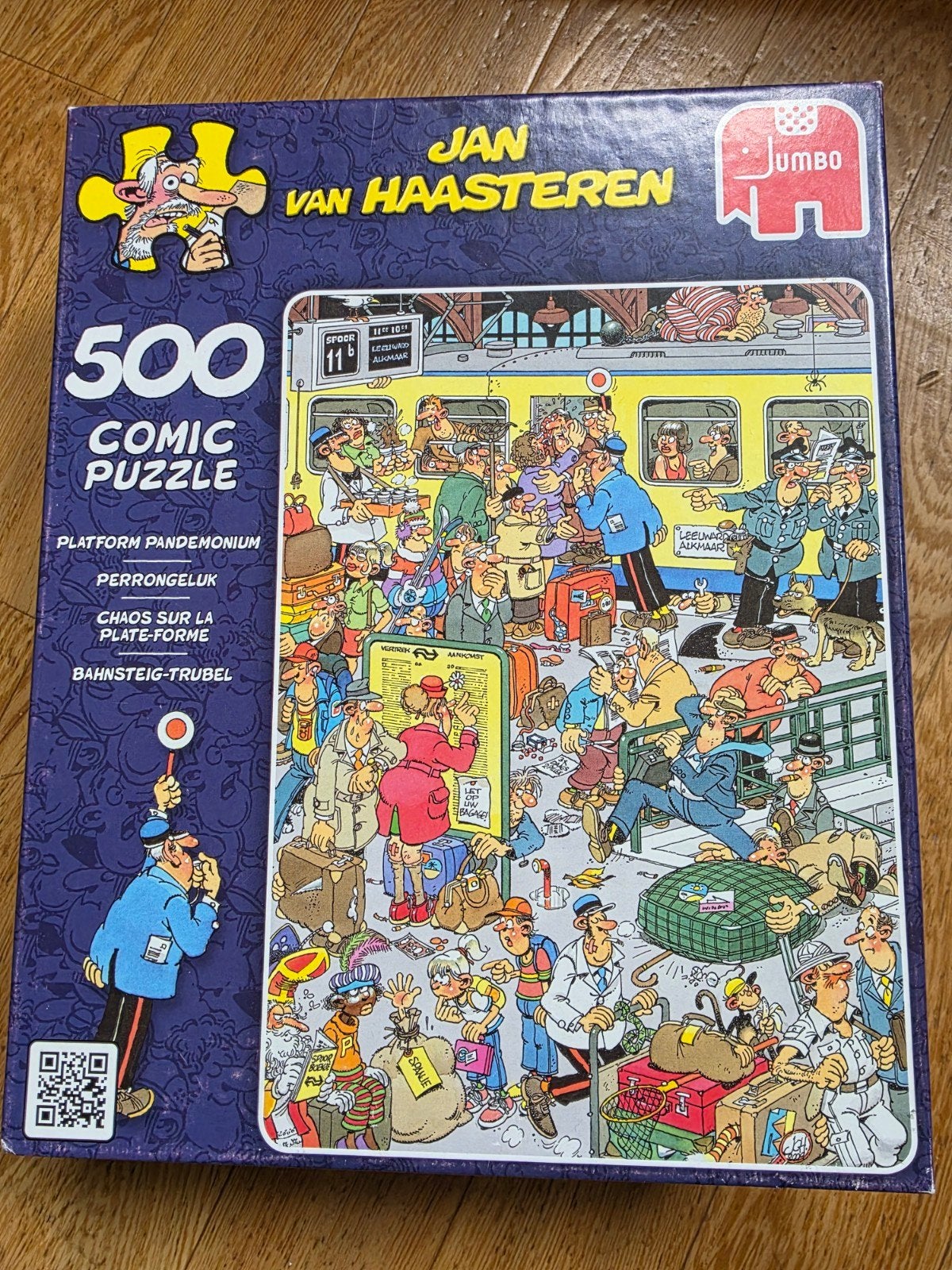 Jan van Haasteren perongeluk 500, Ophalen of Verzenden, 500 t/m 1500 stukjes, Zo goed als nieuw