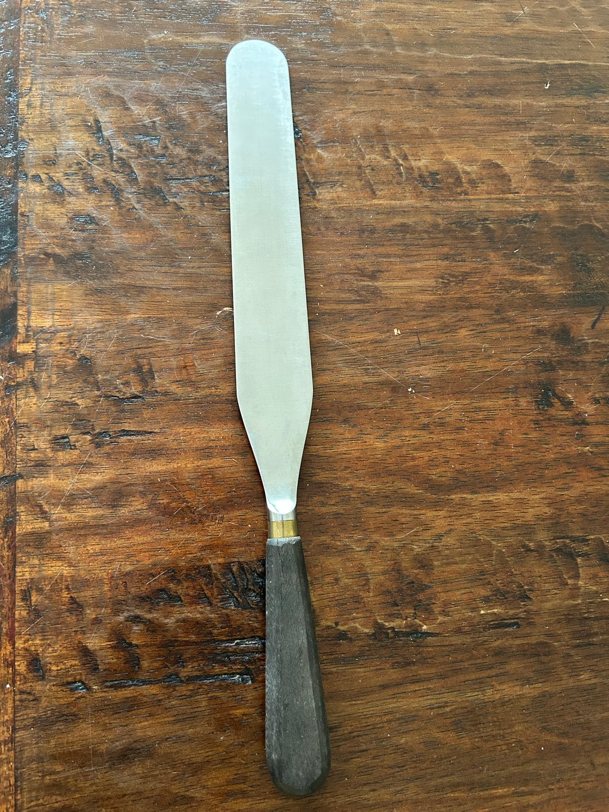 Vintage Dehillerin Spatel - Keuken of Kunst, Ophalen of Verzenden