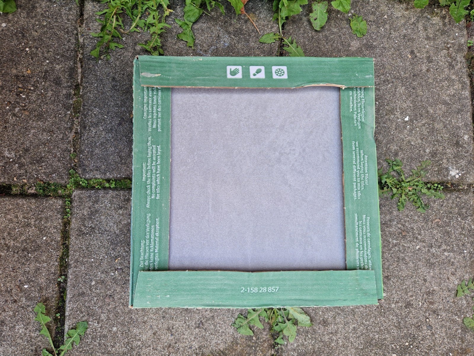 5 pakken Cementime Grey wandtegels 30 x 30 van Hornbach, Ophalen, Nieuw, 20 tot 40 cm, Minder dan 5 m²