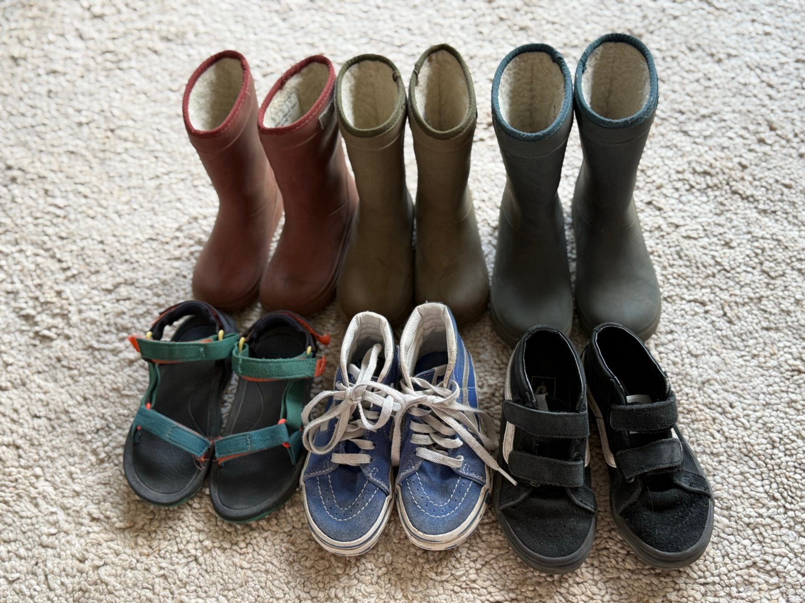 Pakket jongens schoenen (maat 23-28), Ophalen, Zo goed als nieuw, Jongen, Laarzen