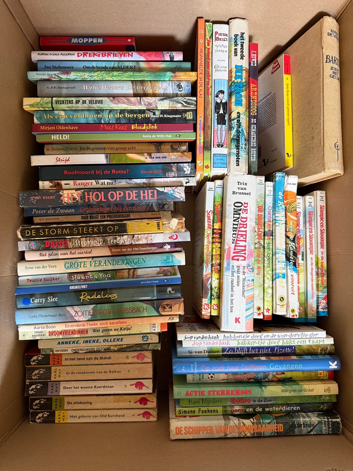 Partij kinderboeken, Ophalen of Verzenden, Gelezen