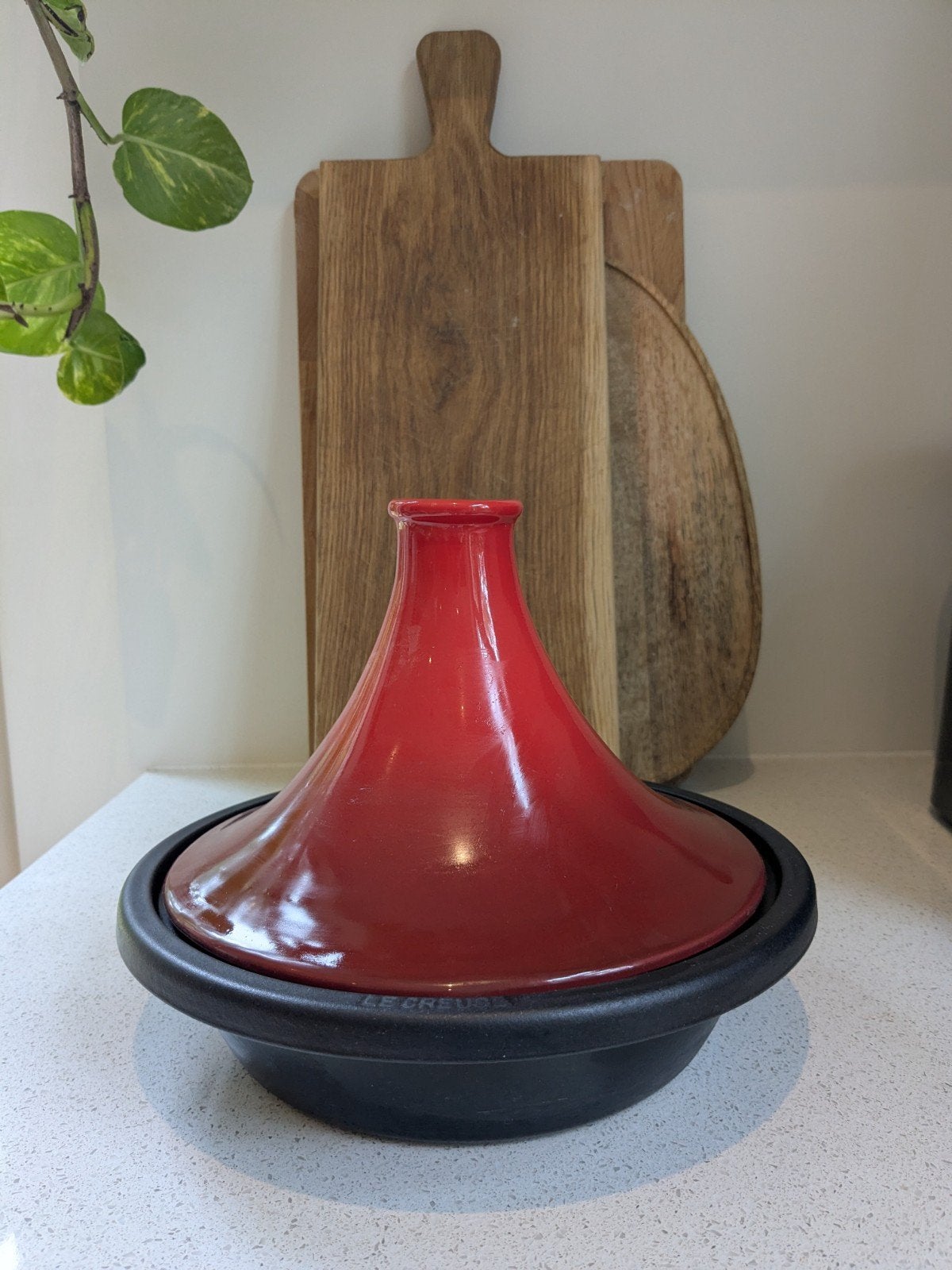Le Creuset tajine, Gietijzer, Tajine, Le Creuset, Ophalen of Verzenden