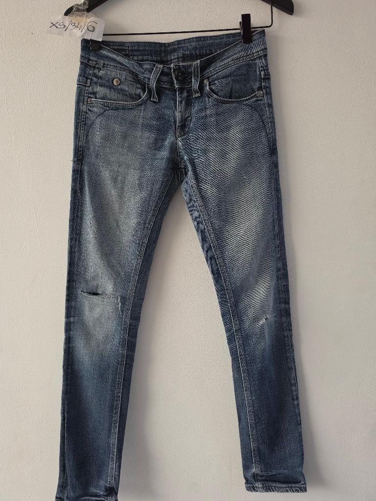 G-Star spijkerbroek maat XS/34, Blauw, Ophalen of Verzenden, W27 (confectie 34) of kleiner, Gedragen