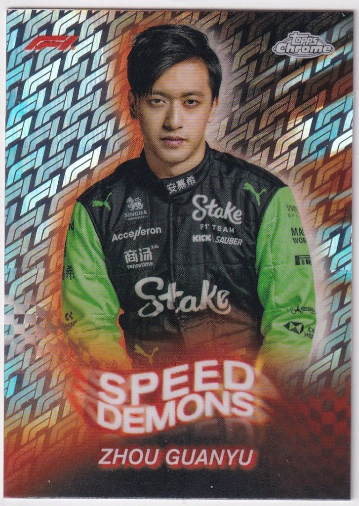 Zhou Guanyu Speed Demons Logofractor #SD-14, Verzenden, Nieuw, Formule 1