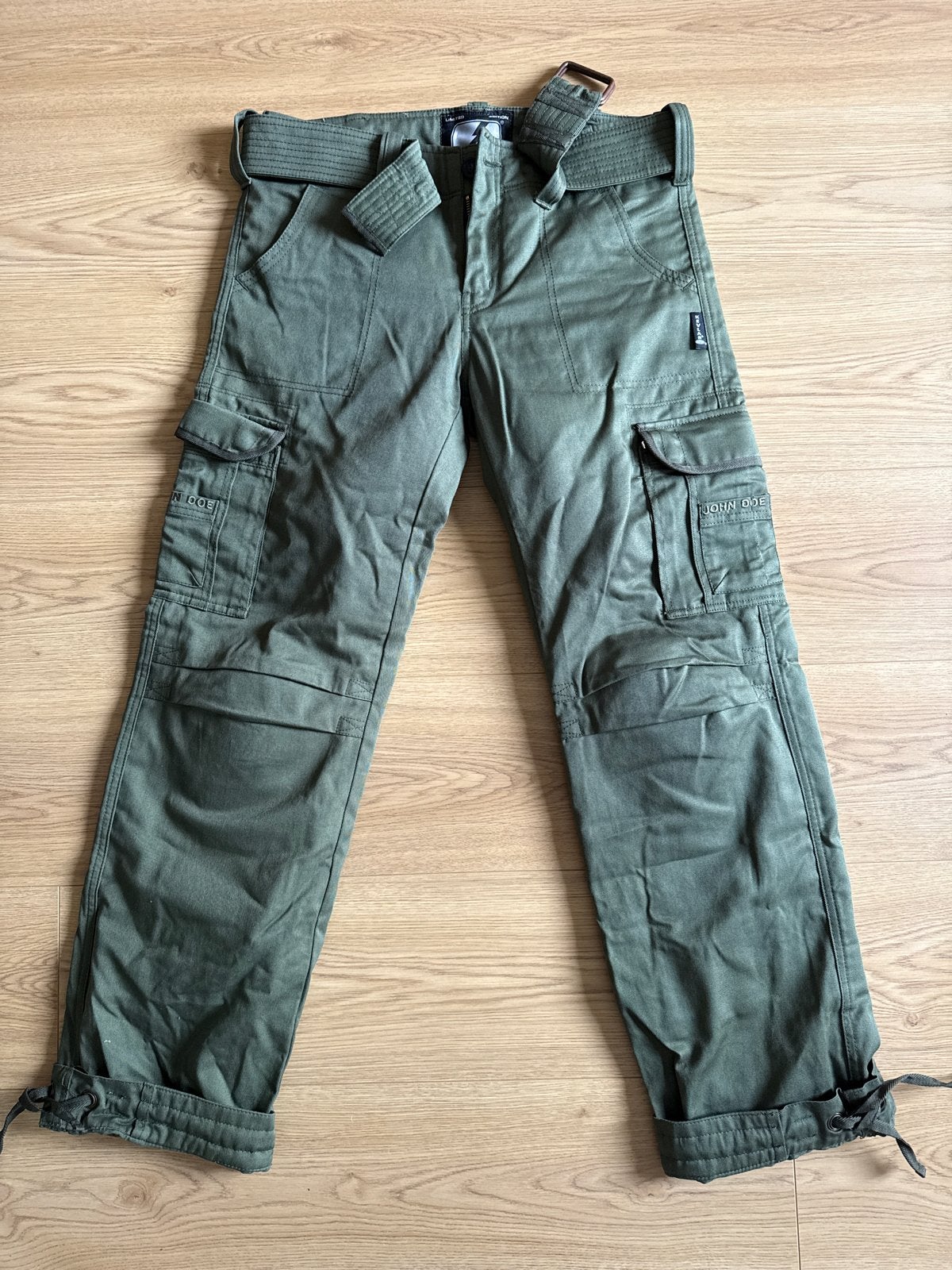 John Doe Kevlar Motorbroek Wijd 30 Lengte 34, Motoren, Kleding | Motorkleding, Ophalen of Verzenden, Tweedehands, Heren, Broek | textiel