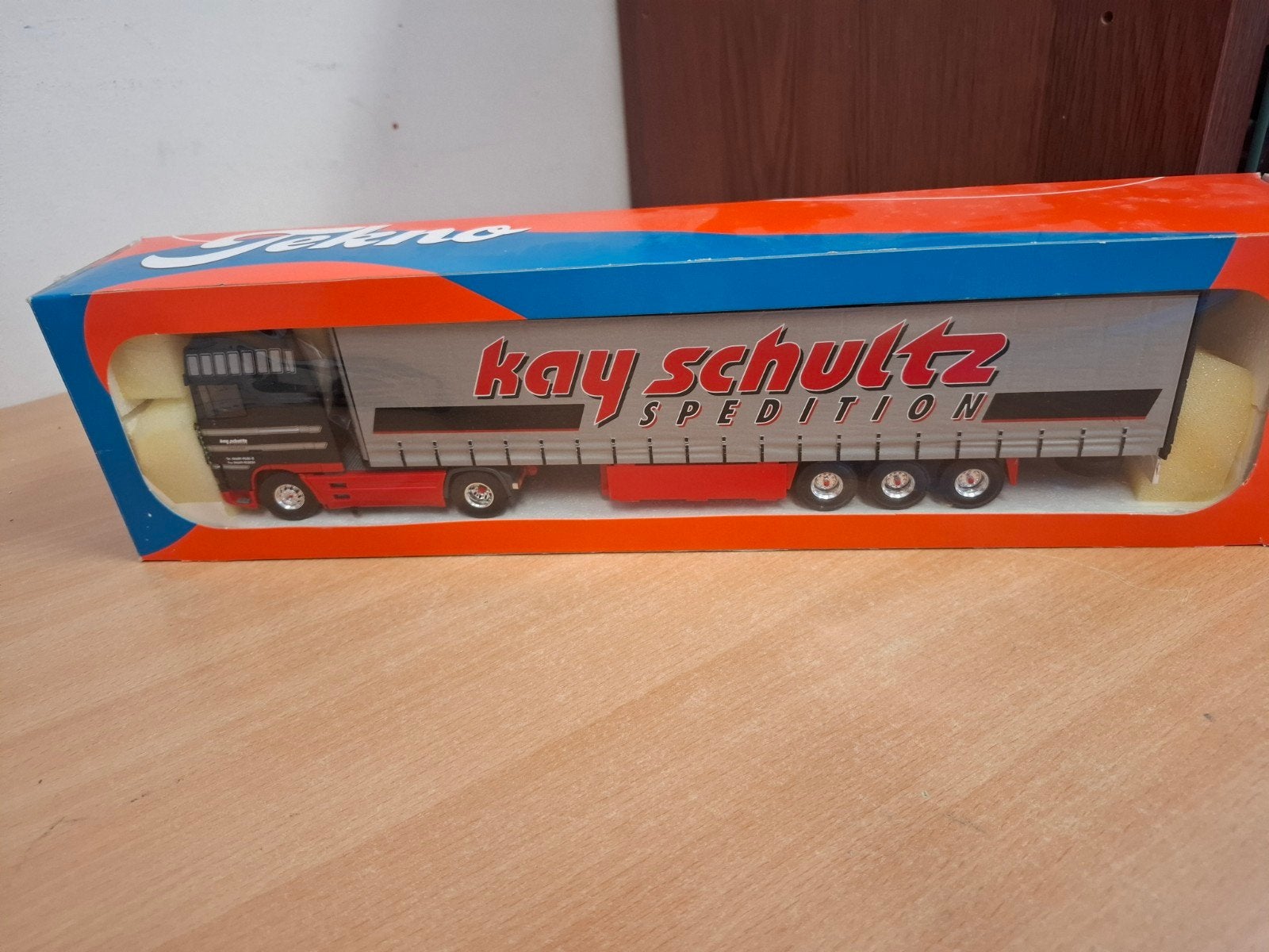 tekno Daf Xf Kay Schultz  Tekno 1:50, Ophalen of Verzenden, Nieuw, Bus of Vrachtwagen, Tekno