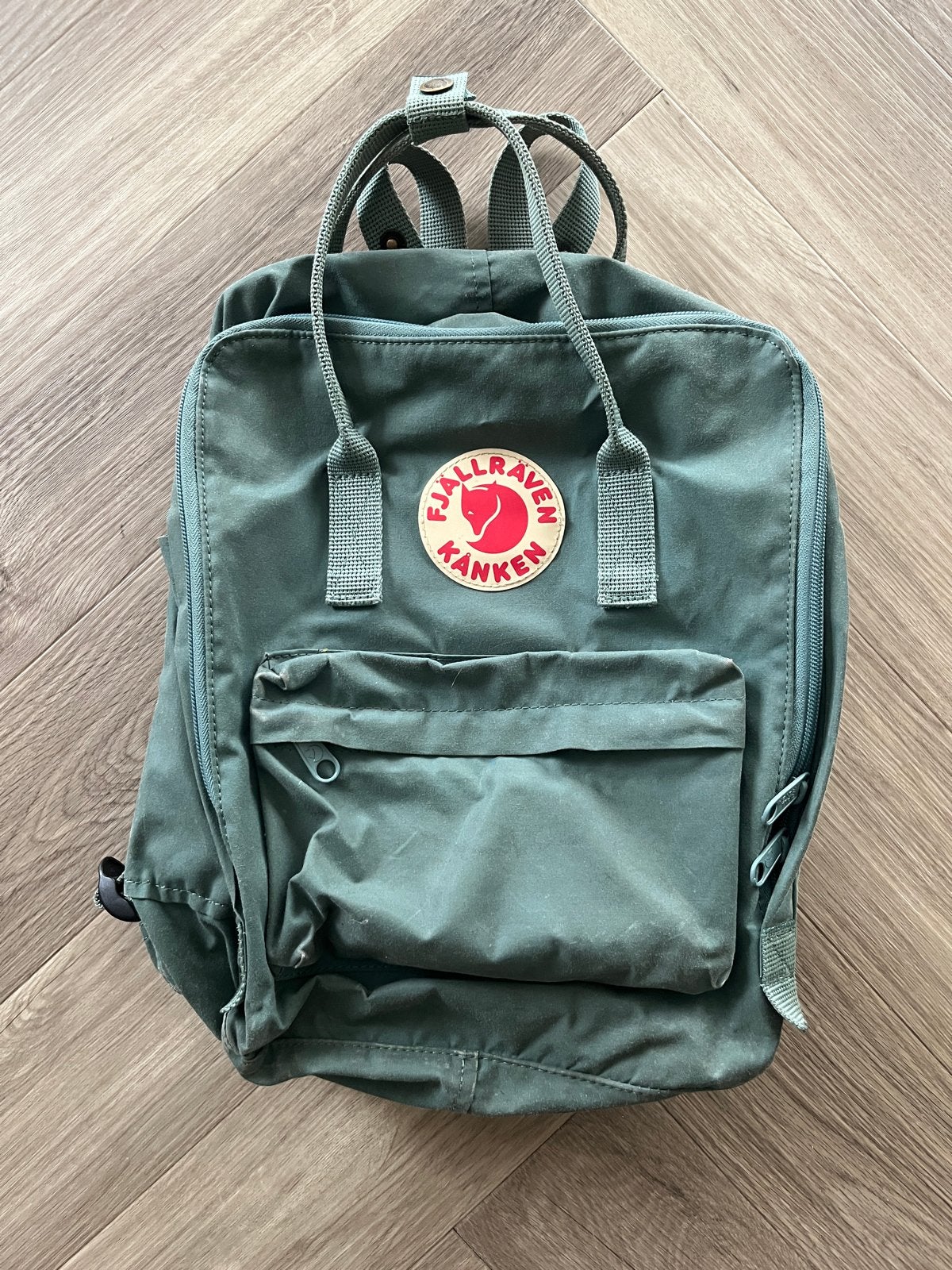 Fjällräven Kanken classic/OG rugzak - Groen, Overige merken, Gebruikt, 25 tot 40 cm, Ophalen of Verzenden