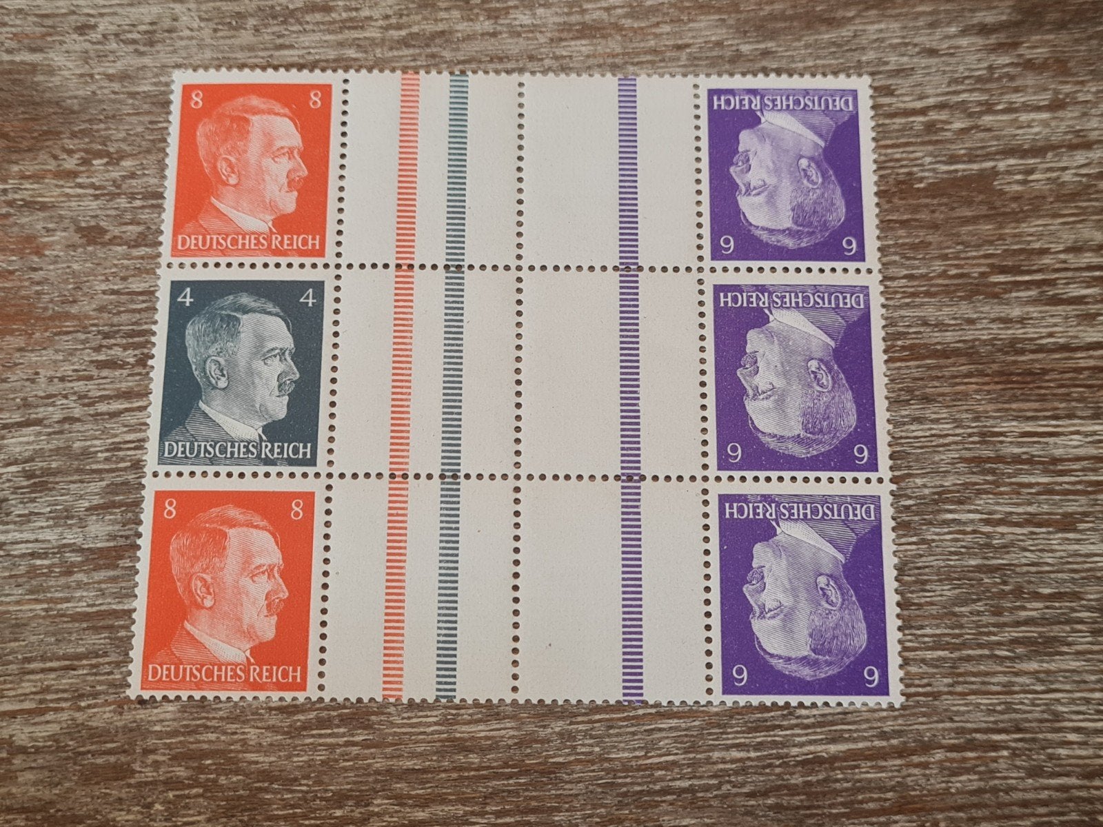 Set Duitse postzegels Tweede Wereldoorlog (#12), Ophalen of Verzenden, Overige soorten, Duitsland, Overige typen