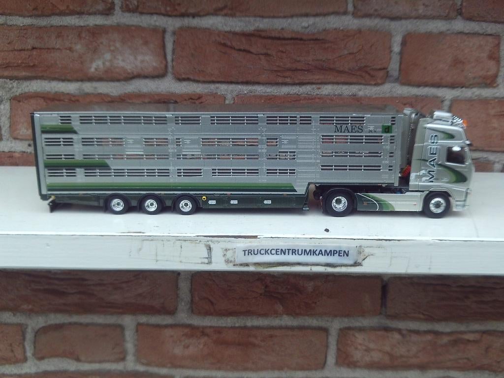 Tekno  Volvo  FH2  Globetrotter  van  Maes., Hobby en Vrije tijd, Modelauto's | 1:50, Ophalen of Verzenden, Nieuw, Bus of Vrachtwagen