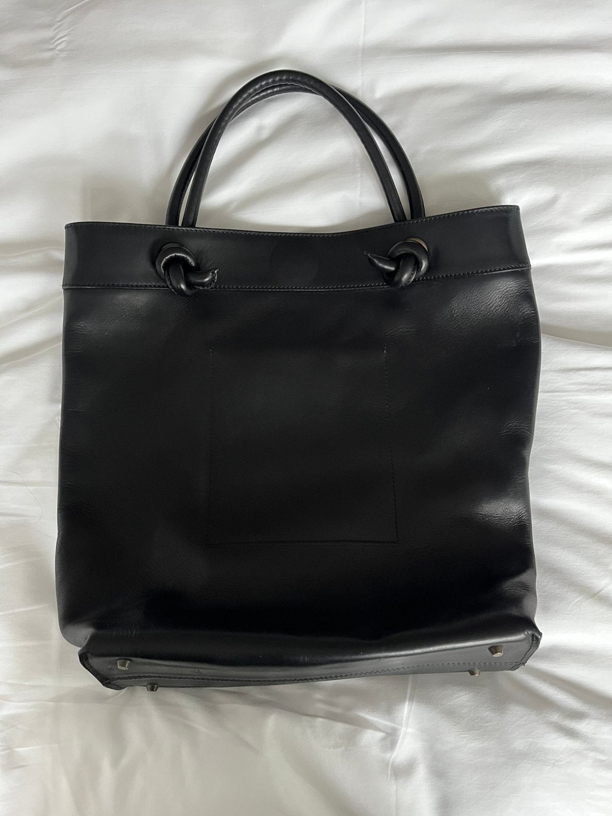 Acne studios vintage tas zwart leer, Ophalen of Verzenden, Zo goed als nieuw, Zwart, Handtas
