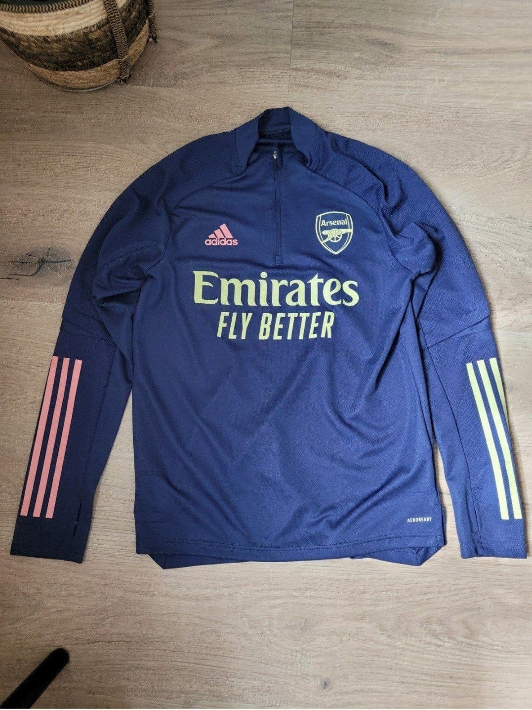 Adidas Arsenal Trainingstrui Maat M, Kleding | Heren, Maat 48/50 (M), Ophalen of Verzenden, Adidas, Voetbal