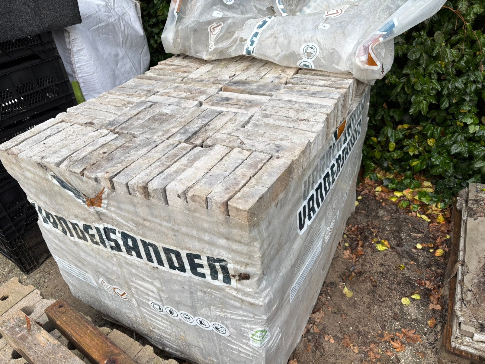 Gevelstenen Alaska Wasserstrich Vandersanden - 700 stuks, Ophalen, Nieuw, Bakstenen