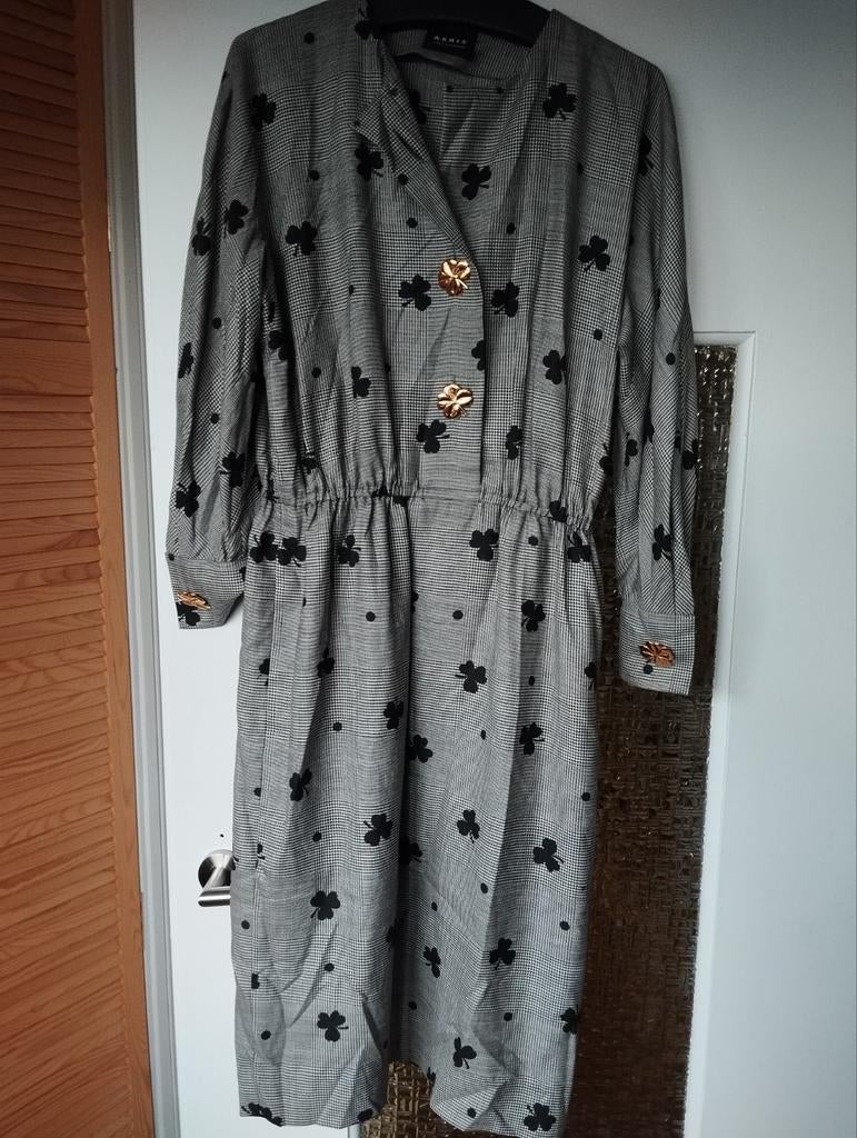 Akris vintage jurk, Ophalen of Verzenden, Zo goed als nieuw, Onder de knie