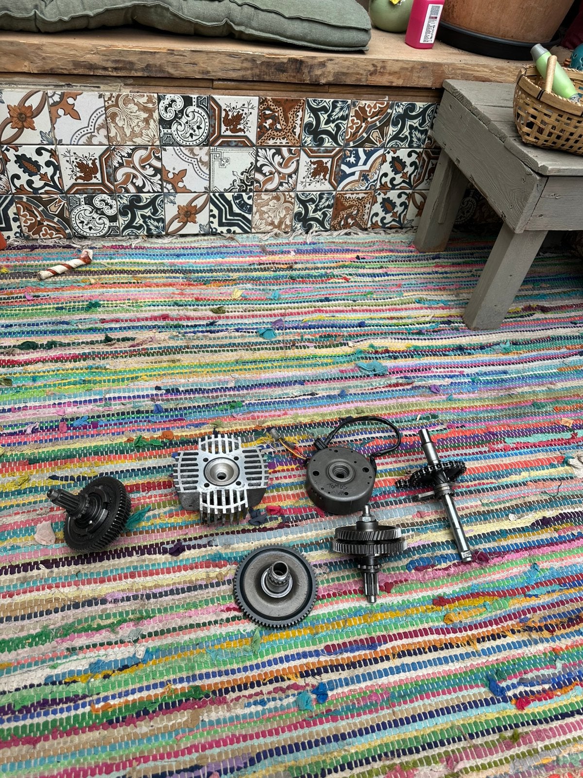 Tomos onderdelen zie omschrijving, Ophalen of Verzenden, Gebruikt, Overige typen
