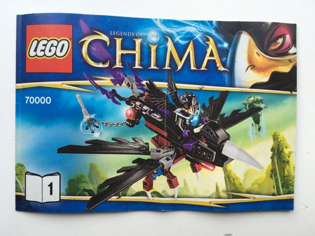 Lego Legends of Chima 700000 Razcal's Raven Clan, Lego, Ophalen of Verzenden, Zo goed als nieuw, Losse stenen