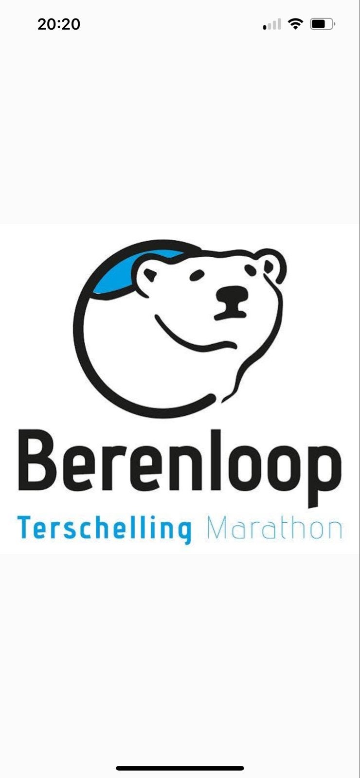 Gevraagd startbewijs hele marathon Berenloop, Eén persoon